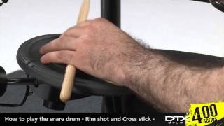 Video thumbnail for Yamaha TP70S 3-zone rimshot capable snare pad. by Yamaha Global