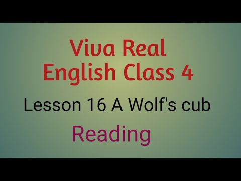 Class 4 Viva Real English Lesson 16 A Wolf's Cub  Reading 2