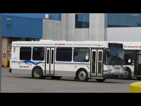 NFTA Metro Ride Route 8A Inbound Bus 2413 - 2004 Gillig Advantage