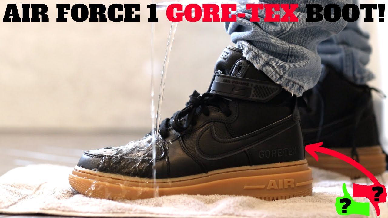 NIKE AIR FORCE 1 GORE-TEX BOOT Review & On Feet!