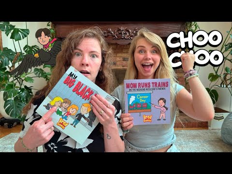 Reading REJECTED Children Books! - *My Big Black Hawk + Mom Runs Trains On The Weekend* - H&K