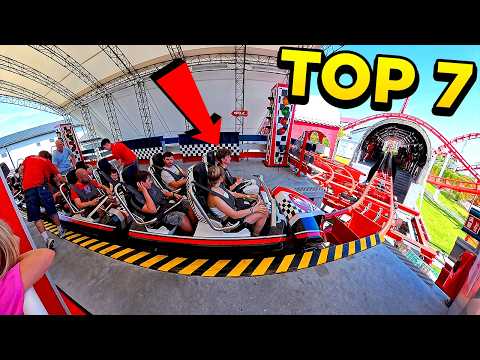 TOP 7 FASTEST ROLLER COASTERS IN POLAND | 2025 EPIC SMOOTH POV RIDES