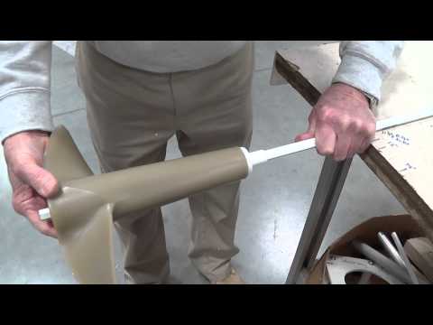 Escapade Pedal Boat (1st Generation - hex/fiberglass shaft) - Install Propeller on Drive Shaft (part 1 of 10)