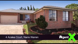 preview picture of video 'AgentX Real Estate Berwick Presents - 4 Azalea Court Narre Warren Property Tour'