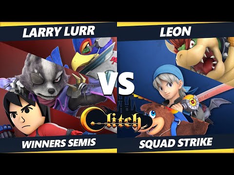 Glitch Konami Code Squad Strike Winners Semis - Larry Lurr Vs. Leon SSBU Ultimate Tournament