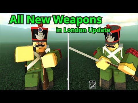 All New Weapons - London Update | Guts & Blackpowder