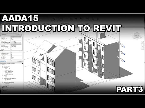 Revit for Beginners -  Full course - Part 3 (AADA15)