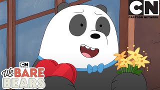 Happy Valentine's Day! | Yard Sale - We Bare Bears | Cartoon Network | Cartoons for Kids