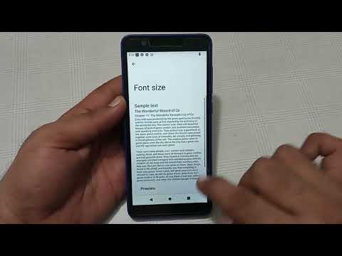 how to customise font size in jio phone next, jio phone next mein font size customise Karen