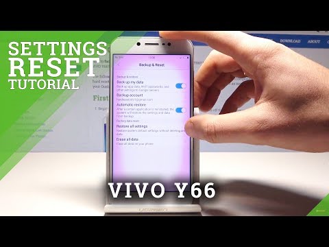 How to Reset Settings in VIVO Y66 - Restore Default Settings