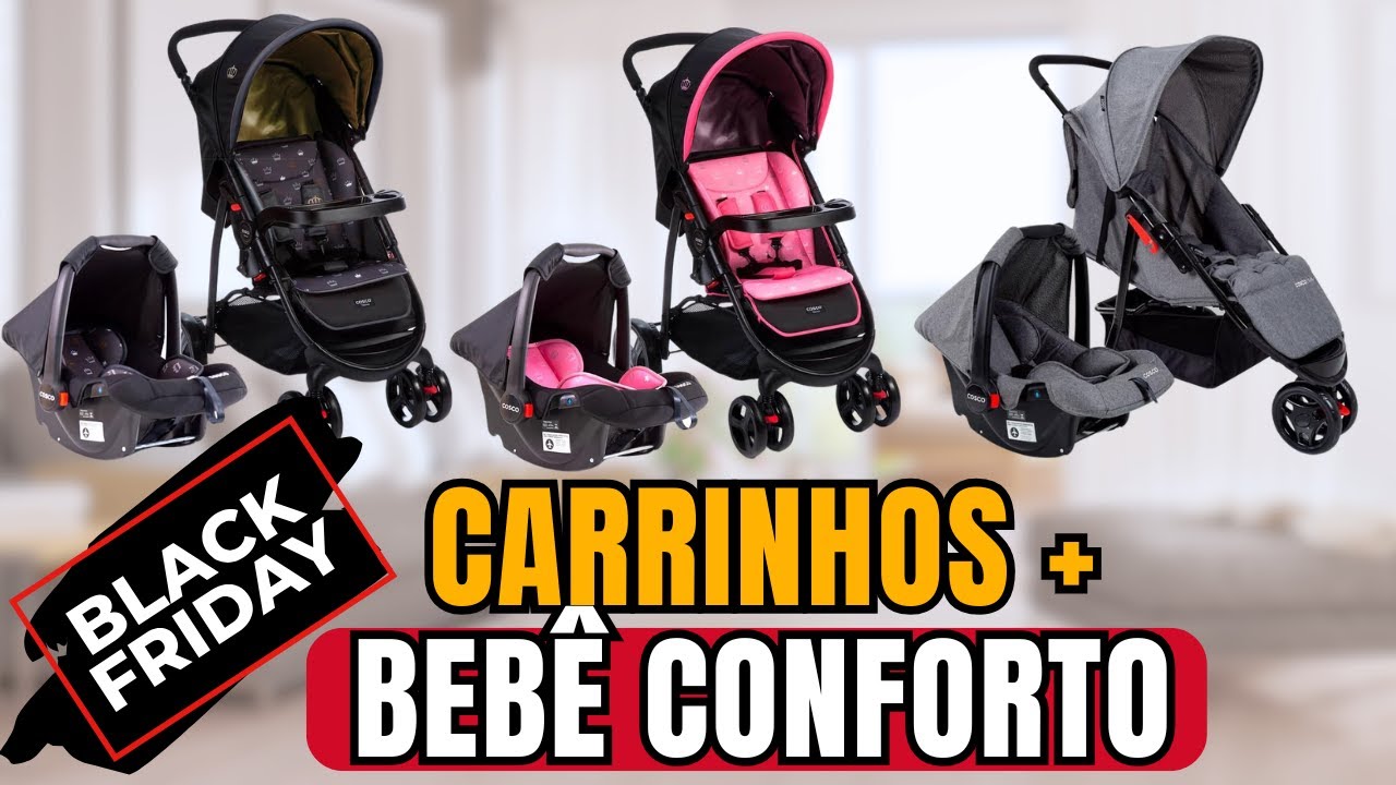 Qual o MELHOR CARRINHO com BEBÊ CONFORTO? Carrinhos de Bebê COSCO