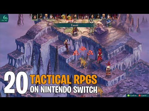 Top 20 Best Nintendo Switch Turn-Based Tactical RPGs 2023 Edition