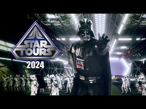 Star Tours - The Adventures Continue In 3D - Disneyland Full Ride [Darth Vader|Hoth|Leia|Geonosis]