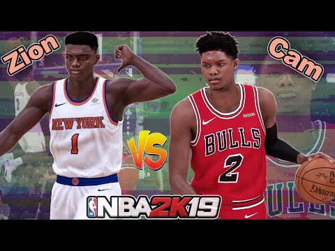 NBA 2K19 MyCareer Cam Reddish #4 - Triple Double Vs Zion Williamson | KD & Kyrie Teamed Up In NY!!
