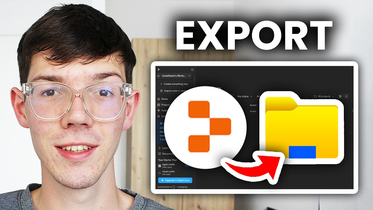 How To Export Source Code Files From Replit AI - Full Guide
