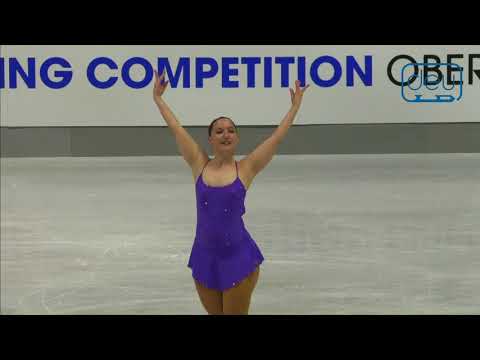 Mara ROCCAFORTE. Oberstdorf 2018. Silver Ladies I - Artistic. 11 place