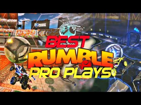 BEST ROCKET LEAGUE RUMBLE PRO PLAYS - RLCS MAYHEM