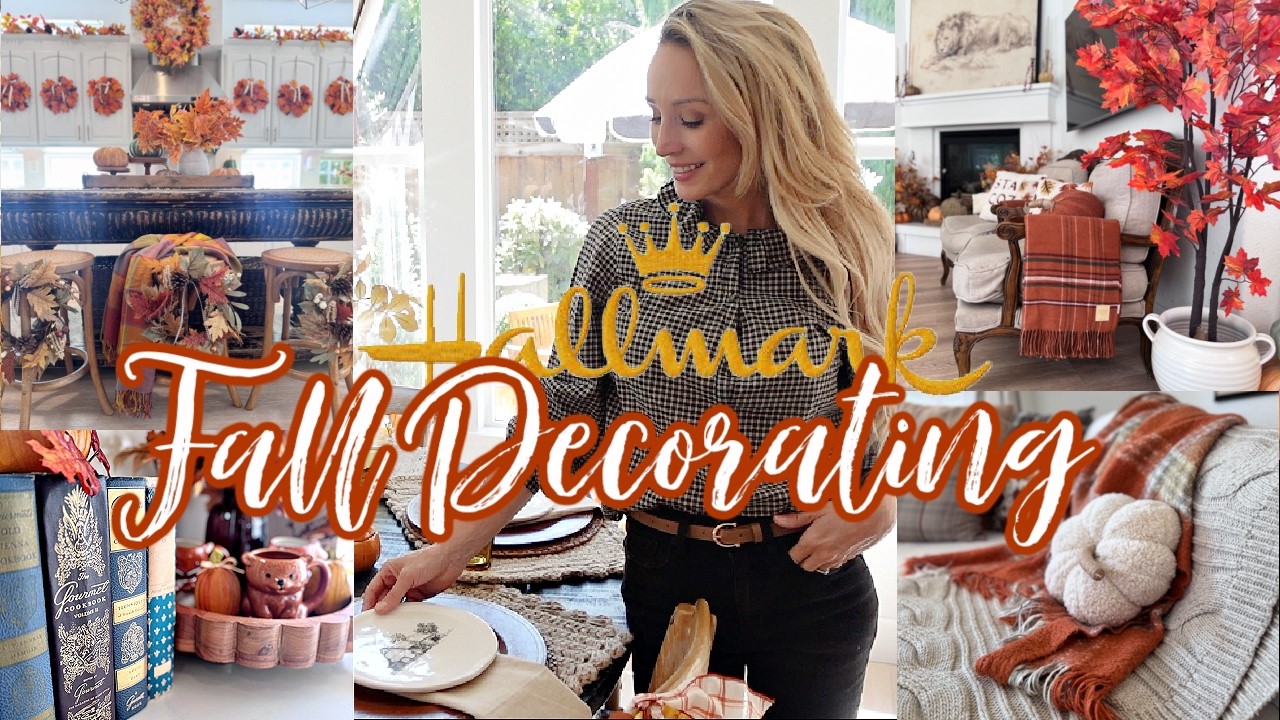 🍂 COZY FALL DECORATING 🍂 Make your home feel like a Fall Hallmark movie // 2025 Warm and cozy decor