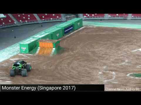 Monster Jam 2017 (Singapore) - Winner Monster Energy Freestyle