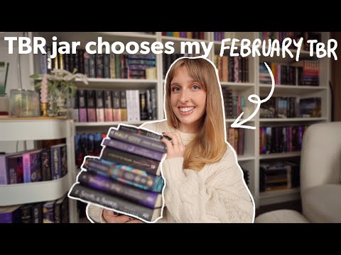 TBR prompt jar chooses my February reads! 🫙📚 February TBR