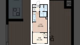 大森町駅近、平和島駅も徒歩圏内コンパクトですが使いやすい1LDK27.91㎡　ウェルスクエアイズム大森西　2020年9月築
