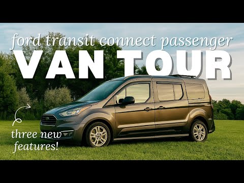 3 NEW FEATURES | Ford Transit Connect Camper Van Conversion