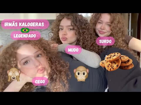 KALOGERAS SISTERS desafio CEGO, MUDO E SURDO - LEGENDADO EM PORTUGUÊS 