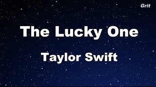 The Lucky One - Taylor Swift Karaoke【No Guide Melody】