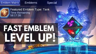 NEW WAY TO GET EMBLEMS | EMBLEM MATRIX TUTORIAL | WTFacts | Mobile Legends