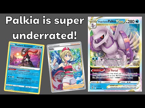 Palkia Standard Deck Showcase and Battles PTCGL