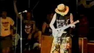 Johnny  Winter supersonic version of 'It's All Over Now' +'Rumble' 1991