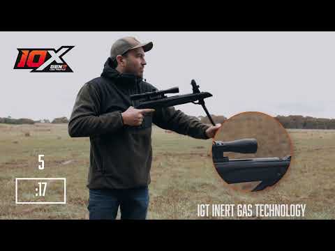 rychlá střelba vzduchovky Gamo Speedster 10X IGT GEN2