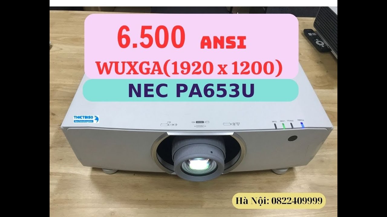 Máy chiếu cũ NEC PA653U giá rẻ (85200014RG)