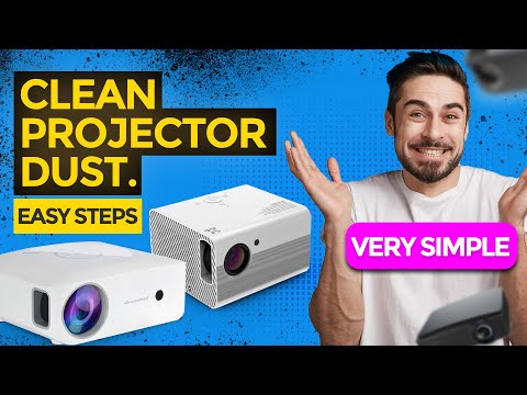 How to Clean Projector Dust Dots - Easy DIY Tutorial | WOWNECT