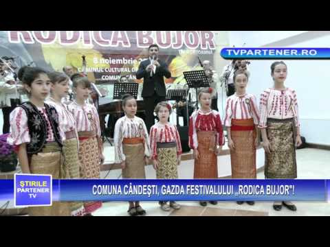 COMUNA CÂNDEŞTI, GAZDA FESTIVALULUI  RODICA BUJOR!