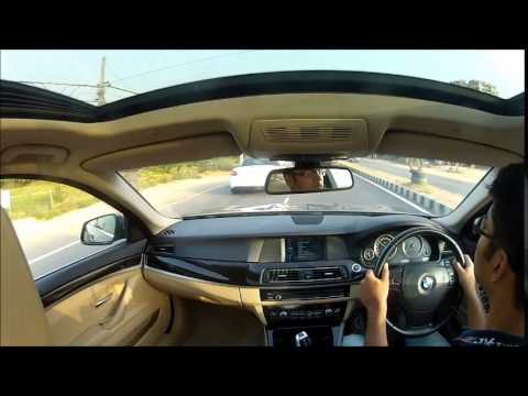 Bmw 520d encounter Porsche boxster s