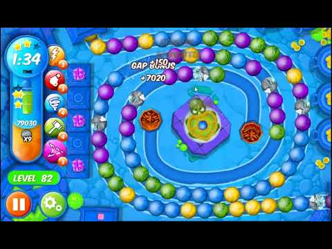 Marble Woka Woka Level 82 - NO BOOSTERS 🐢 | SKILLGAMING ✔️