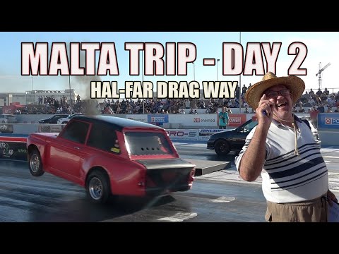 HAL-FAR DRAG WAY IN MALTA - THE FINALS - VEEDUBRACING TRIP DAY 2