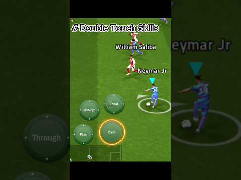 “DOUBLE TOUCH SKILLS”🔥 Tutorial eFootball 2025 Mobile #efootball2025 #skills
