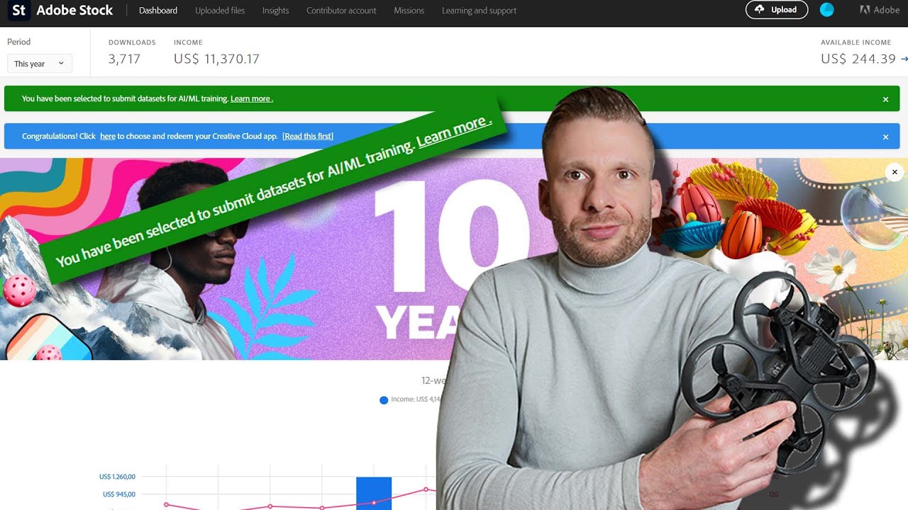 Adobe Stock missions for extra CASH!!!