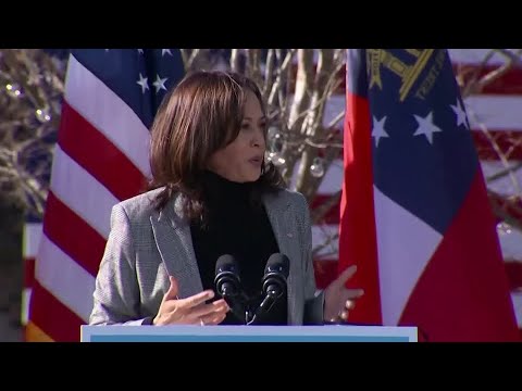 'You have it within your hands': Kamala Harris tells Georgia voters