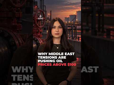 Why Middle East tensions are pushing oil prices above $100 | #ajshorts
