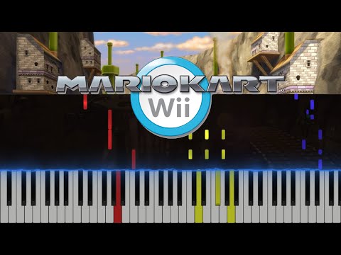 Wario's Gold Mine (Mario Kart Wii) - Piano Tutorial