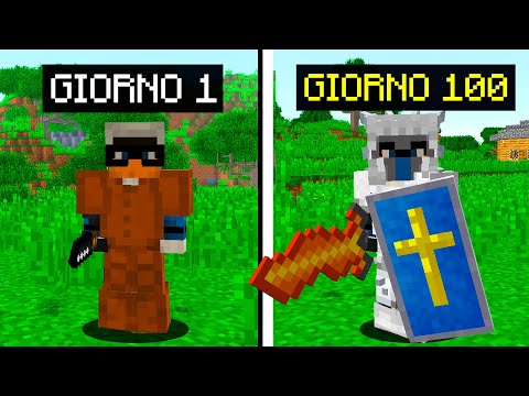 SOPRAVVIVO 100 GIORNI NEL MONDO PIÙ DIFFICILE DI MINECRAFT - KENDAL