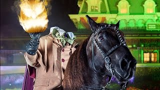 Headless Horseman Rides at Mickey's Not So Scary Halloween Party 2016 AND New Photopass Magic Shot