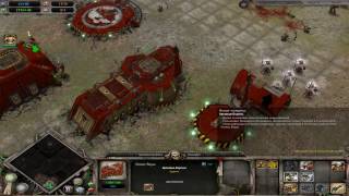 Warhammer 40,000: Dawn of War Dark Crusade Захват базы Тау.