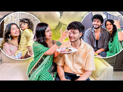 Bhai dooj celebration with full family 