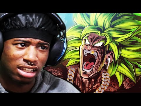 BROLY HAS BLACK AIR FORCE ENERGY!! @SynLikeShows