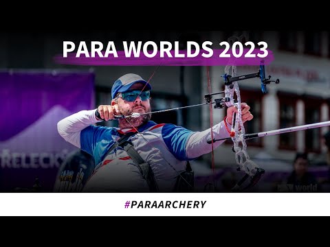 Zhang Tianxin v David Drahoninsky – men W1 open bronze | Pilsen 2023 World Archery Para Champs
