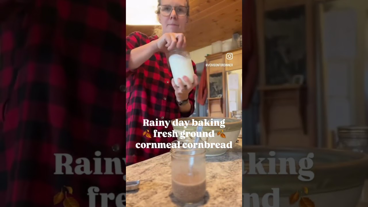 Cast Iron Cornbread with many substitutions!!